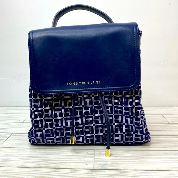 Tommy Hilfiger Navy Backpack Purse NWT Tommy Hilfiger | Bags | Hp Tommy Hilfiger Navy Backpack With  main image 2